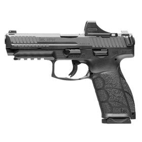 HK VP9A1F 9mm Pistol is equipped with a Holosun SCS red dot